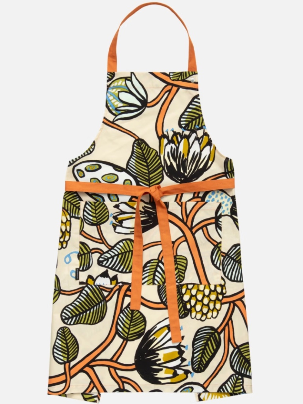 Marimekko Tiara Organic Cotton Apron NWT RARE